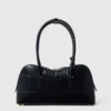 Ryder Crocodile-Embossed Shoulder Bag Ryder Crocodile-Embossed Shoulder Bag