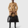 Ryder Crocodile-Embossed Weekender Bag Ryder Crocodile-Embossed Weekender Bag