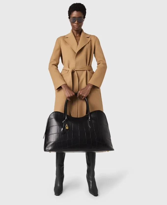 Ryder Crocodile-Embossed Weekender Bag Ryder Crocodile-Embossed Weekender Bag