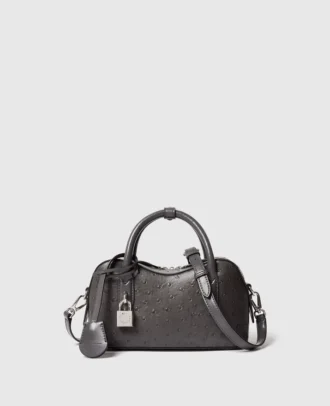 Ryder Ostrich Crossbody Bag