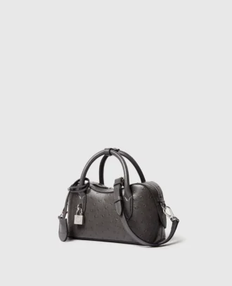 Ryder Ostrich Crossbody Bag