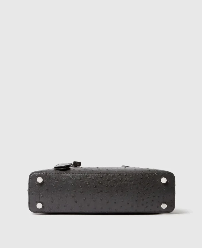Ryder Ostrich Shoulder Bag Ryder Ostrich Shoulder Bag