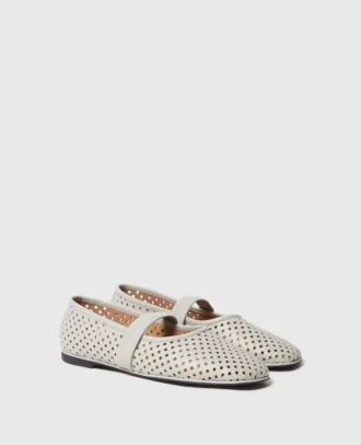 ryder perforated ballet flats 2 1 330x406 - Ryder Perforated Ballet Flats
