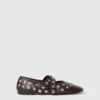 Ryder Popper-Studded Ballet Flats Ryder Popper-Studded Ballet Flats