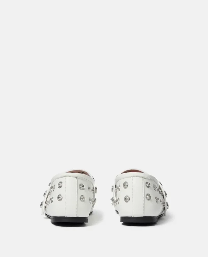 Ryder Popper-Studded Ballet Flats Ryder Popper-Studded Ballet Flats