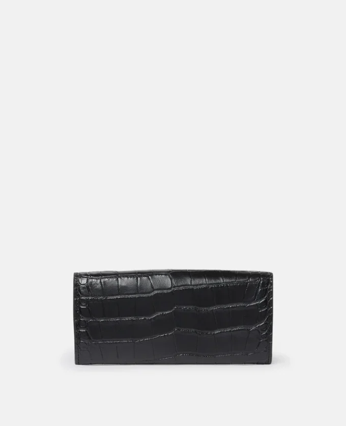 S-Wave Croc-Effect Continental Wallet S-Wave Croc-Effect Continental Wallet