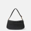 S-Wave Croc-Effect Embossed Shoulder Bag S-Wave Croc-Effect Embossed Shoulder Bag