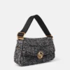 S-Wave Padded Tweed Shoulder Bag S-Wave Padded Tweed Shoulder Bag