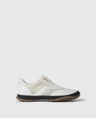 S-Wave Sport Mesh Paneled Sneakers