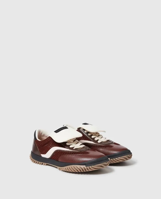 S-Wave Sport Mesh Paneled Sneakers S-Wave Sport Mesh Paneled Sneakers