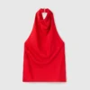 Satin halterneck Top Satin halterneck Top