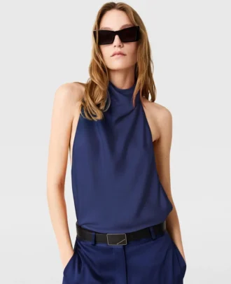 Satin halterneck Top Satin halterneck Top