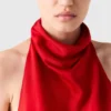 Satin halterneck Top Satin halterneck Top