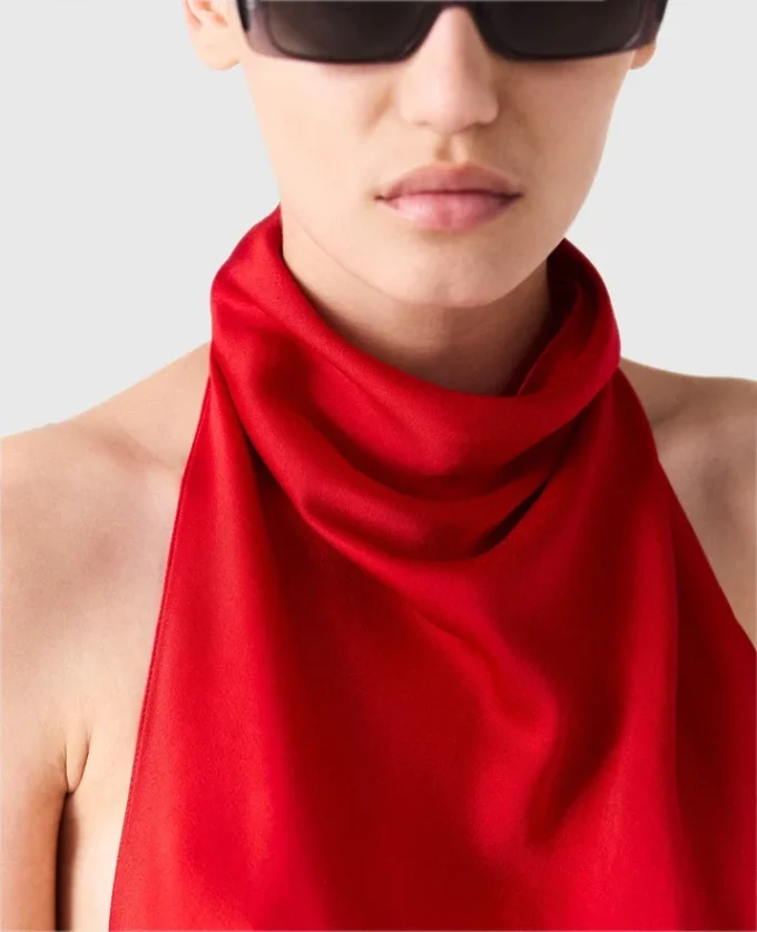 Satin halterneck Top Satin halterneck Top