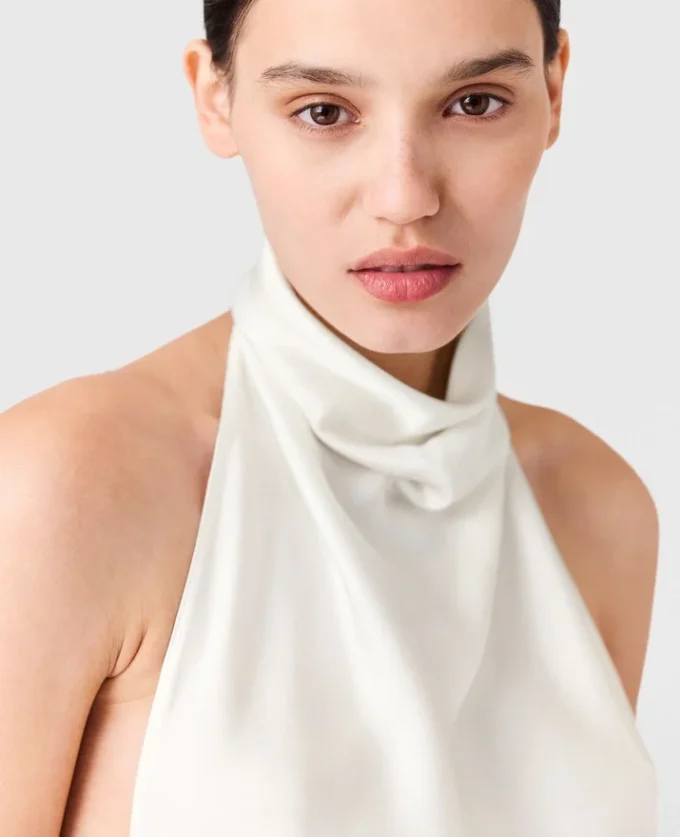 Satin halterneck Top Satin halterneck Top