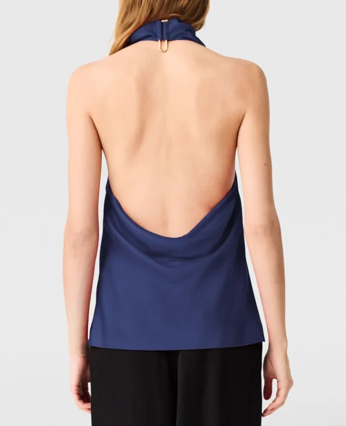 Satin halterneck Top Satin halterneck Top