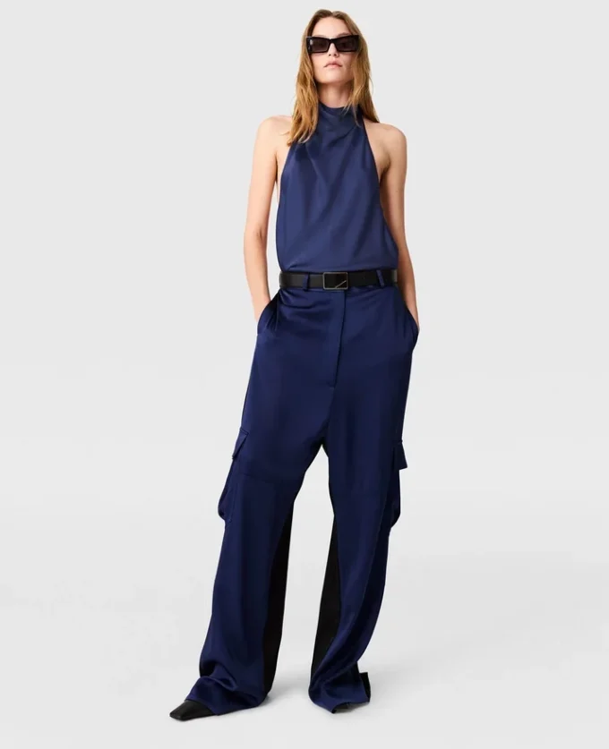 Satin halterneck Top Satin halterneck Top