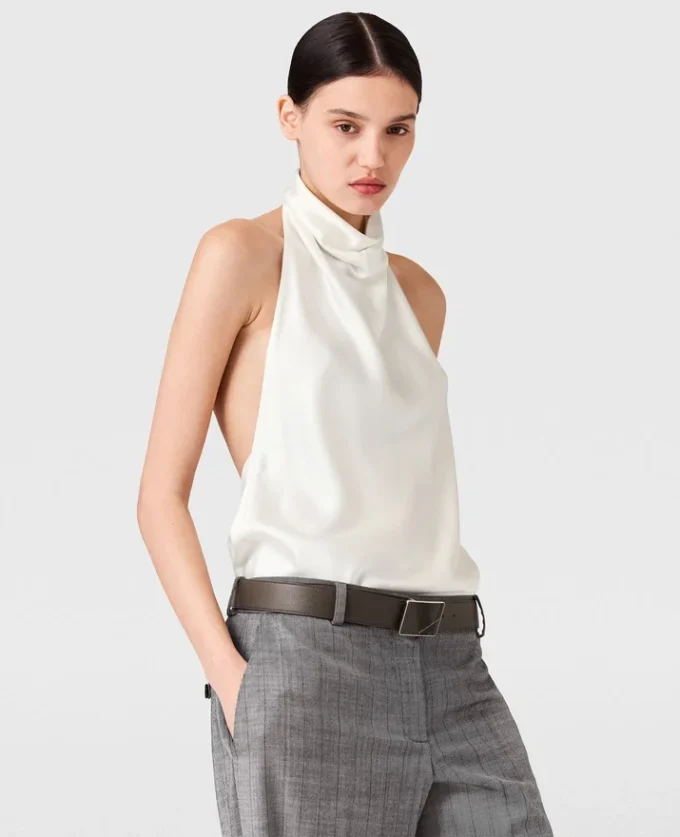 Satin halterneck Top Satin halterneck Top