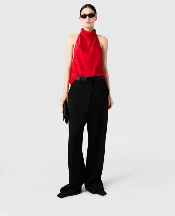 Satin halterneck Top Satin halterneck Top