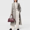 Satin Paneled Slouchy Cargo Pants Satin Paneled Slouchy Cargo Pants