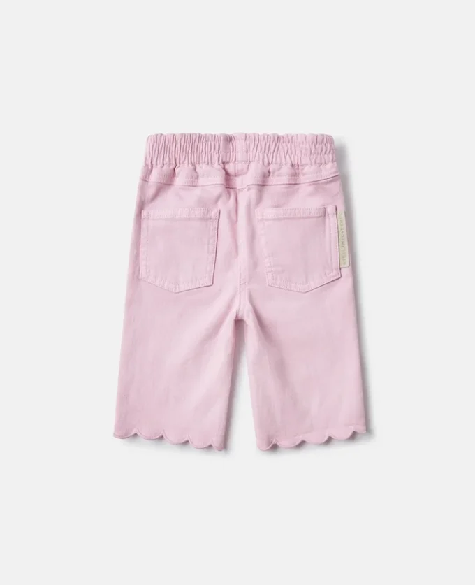 Scallop Trim Denim Jeans Scallop Trim Denim Jeans