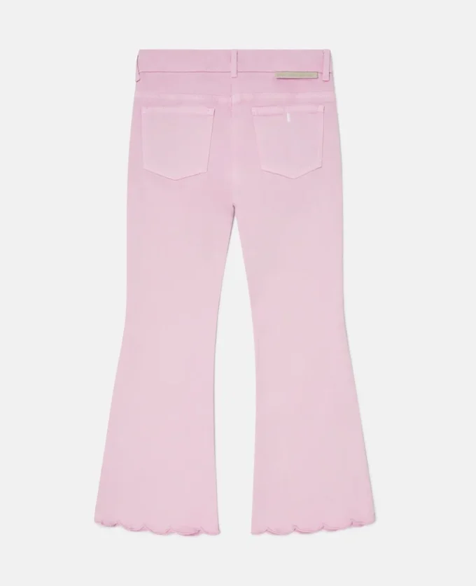 Scallop Trim Denim Jeans Scallop Trim Denim Jeans