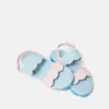 Scalloped Ankle-Buckle Sandals Scalloped Ankle-Buckle Sandals