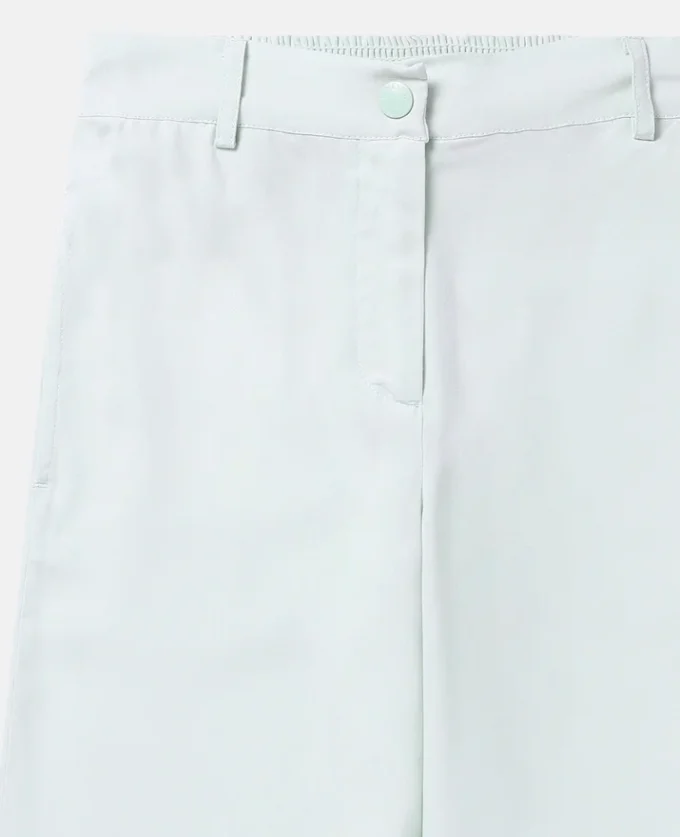Scalloped Edge Wide Leg Trousers Scalloped Edge Wide Leg Trousers