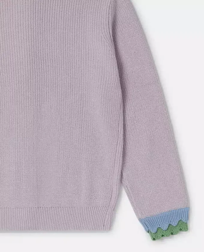 Scalloped Trim Cardigan Scalloped Trim Cardigan
