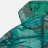 Scribble Print Hooded Puffer Coat Scribble Print Hooded Puffer Coat