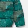 Scribble Print Hooded Puffer Coat Scribble Print Hooded Puffer Coat