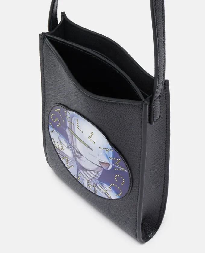 Sexy Robot Graphic Grained-Texture Shoulder Bag Sexy Robot Graphic Grained-Texture Shoulder Bag
