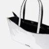 Sexy Robot Graphic Mirrored Chrome-Effect Tote Bag