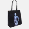 Sexy Robot Graphic Organic Cotton Canvas Tote Bag Sexy Robot Graphic Organic Cotton Canvas Tote Bag