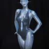 Sexy Robot Graphic Tuxedo-Lapel Blazer Sexy Robot Graphic Tuxedo-Lapel Blazer