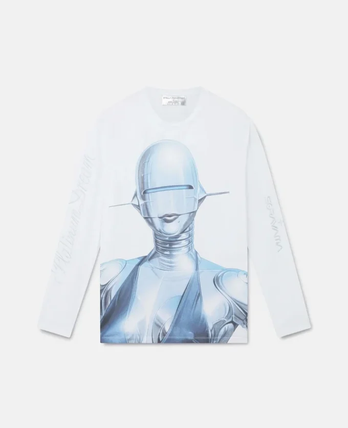 Sexy Robot Long-Sleeve Organic Cotton T-Shirt Sexy Robot Long-Sleeve Organic Cotton T-Shirt
