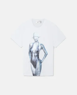 Sexy Robot Oversized Organic Cotton T-Shirt