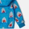 Shark Print Hooded Jacket Shark Print Hooded Jacket