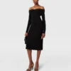 Sheer Long Sleeve Mesh Midi Dress Sheer Long Sleeve Mesh Midi Dress
