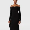Sheer Long Sleeve Mesh Midi Dress Sheer Long Sleeve Mesh Midi Dress