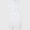 Short Sleeve Belted Midi Dress Short Sleeve Belted Midi Dress