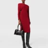 Shoulder Pad Long-Sleeved Midi Dress Shoulder Pad Long-Sleeved Midi Dress
