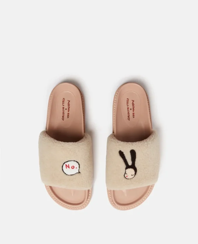 Signature Little Black Bunny Slides Signature Little Black Bunny Slides