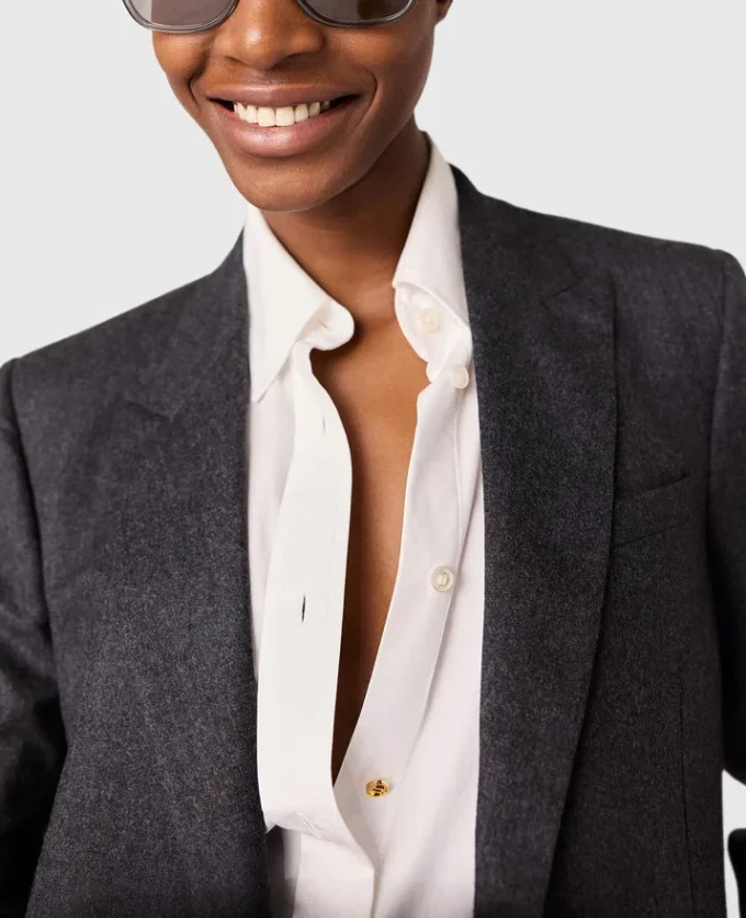 Single-Breasted Blazer Single-Breasted Blazer