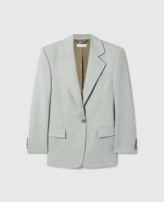 Single-Breasted Boyfriend Blazer