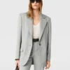 Single-Breasted Boyfriend Blazer Single-Breasted Boyfriend Blazer