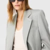 Single-Breasted Boyfriend Blazer Single-Breasted Boyfriend Blazer