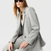 Single-Breasted Boyfriend Blazer Single-Breasted Boyfriend Blazer