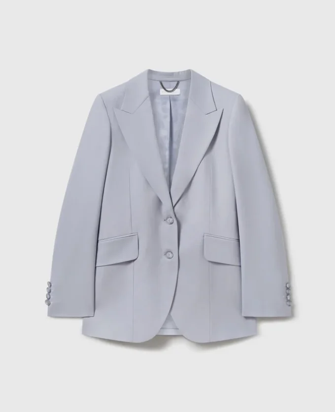 Single-Breasted Peak-Lapel Blazer Single-Breasted Peak-Lapel Blazer