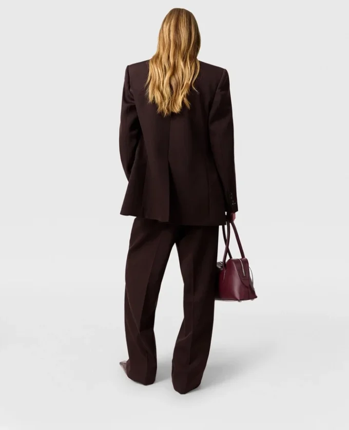 Single-Breasted Peak-Lapel Blazer Single-Breasted Peak-Lapel Blazer